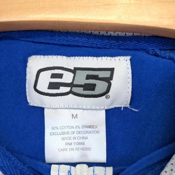 E5 Women's Shirt Blue Medium Kentucky Wildcats 1/4 Zip Pullover Long Sleeve - Picture 9 of 12